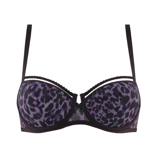 Marlies Dekkers Peekaboo purple/print padded bra