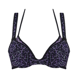 Marlies Dekkers Peekaboo purple/print push up bra