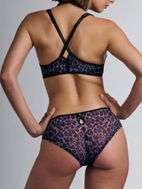 Marlies Dekkers Peekaboo purple/print push up bra