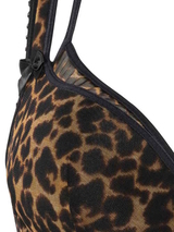 Marlies Dekkers Peekaboo brown/print push up bra
