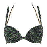 Marlies Dekkers Rapsody green/print push up bra