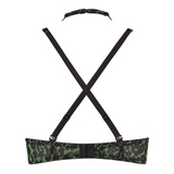 Marlies Dekkers Rapsody green/print push up bra