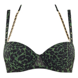 Marlies Dekkers Rapsody green/print padded bra