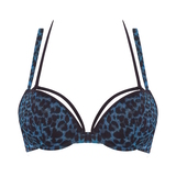 Marlies Dekkers Art Of Love blue/black push up bra