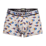 Mundo Unico Trompi Yoyo grey/print sport trunk