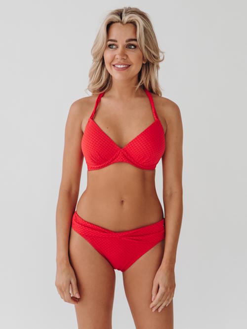 Bomain Rome red/print set