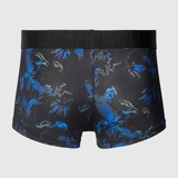 HOM Grant black/print sport trunk
