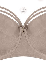 Marlies Dekkers Dame de Paris bronze padded bra