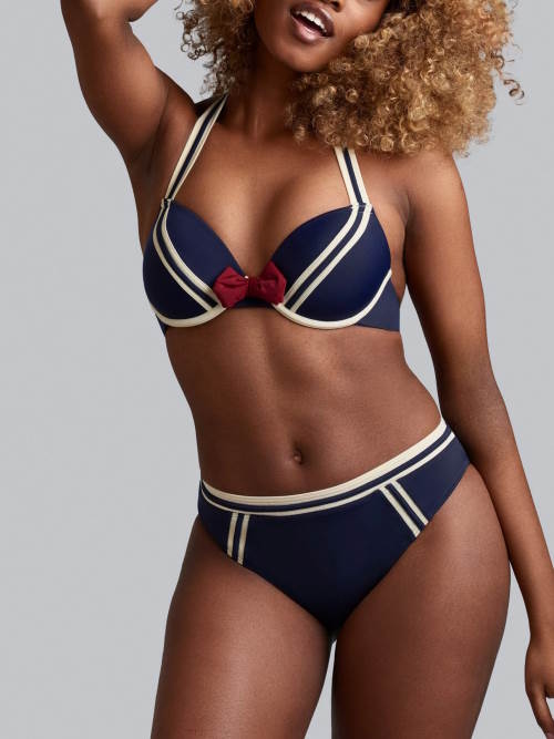 Marlies Dekkers Swimwear Sailor Mary navy blue/ivory bikini brief