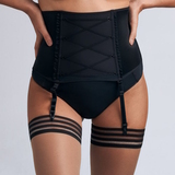 Marlies Dekkers Meringue black suspender