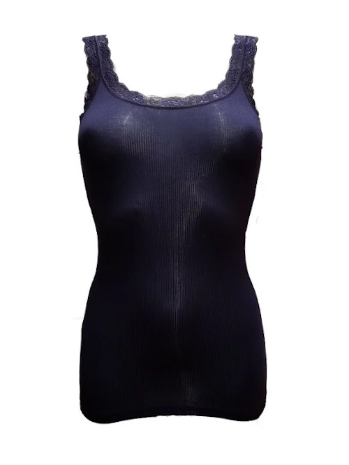 Toker Basic navy blue top