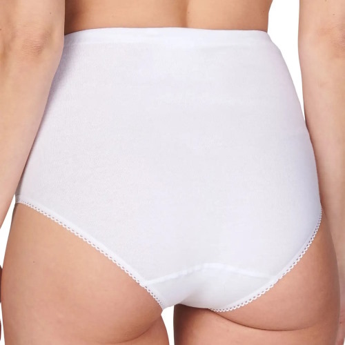 Entex COTTONSTRETCH  white high waist brief