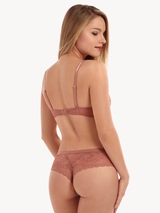Lisca Evelyn cinnamon push up bra