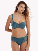 Lisca Ivonne petrol padded bra