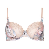 Lisca Lilly pastel/print soft-cup bra