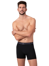 Muchachomalo JustFlowers black/print modal boxershort