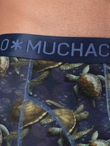 Muchachomalo Turtles blue/print modal boxershort