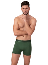 Muchachomalo BirdTree green/print modal boxershort