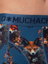 Muchachomalo Foxtrot blue/print modal boxershort