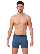 Muchachomalo Foxtrot blue/print modal boxershort