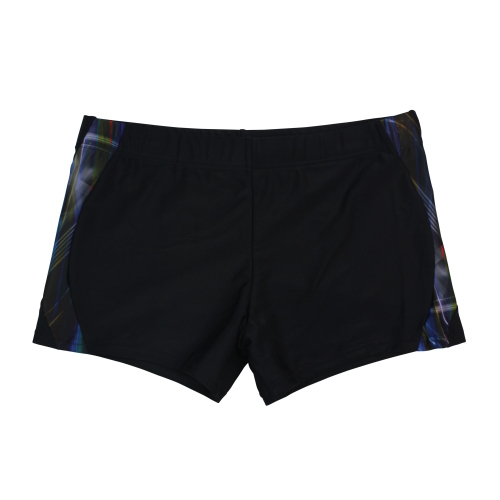 Lentiggini Basic black/print swimshort