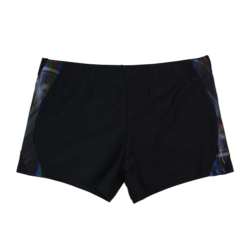 Lentiggini Basic black/print swim boxer