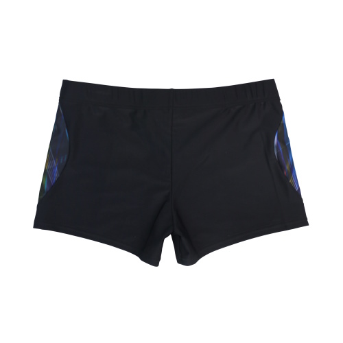 Lentiggini Basic black/print swim boxer