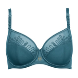 Lisca Ivonne petrol soft-cup bra