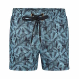 Island LEAFS blue/print swimshort