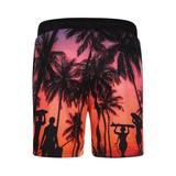  DJ DutchJeans Beach orange/print swimshort