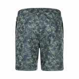 Island Art green/print swimshort