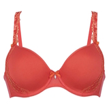 Rosa Faia Colette red padded bra