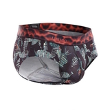 Mundo Unico Debacle black/print sport brief