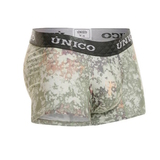 Mundo Unico coralina green/print sport trunk