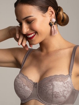 Rosa Faia Antonia grey padded bra