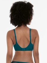 Rosa Faia Rosemary green non-padded bra