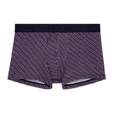 HOM Hal navy/print sport trunk