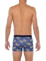 HOM Big Bisous blue/print modal boxershort