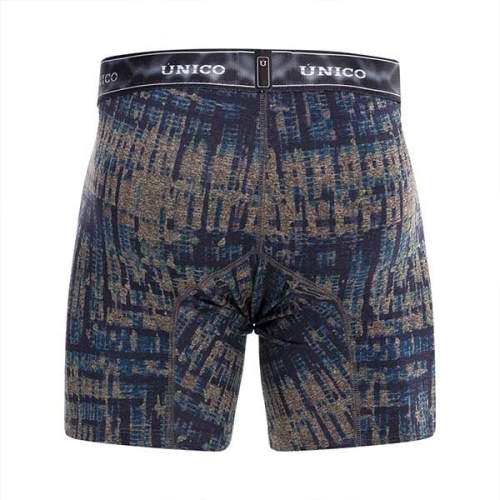 Mundo Unico Nublado brown/print sport boxershort