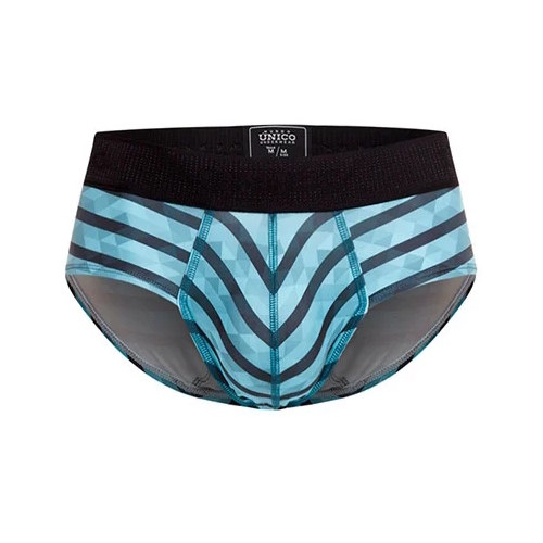 Mundo Unico Espectaculo blue/print sport brief
