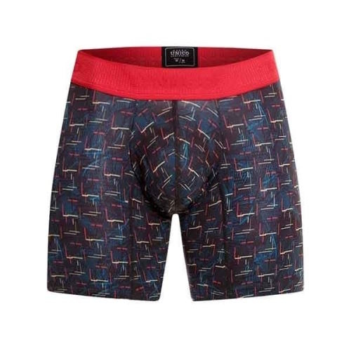 Mundo Unico General black/print sport boxershort