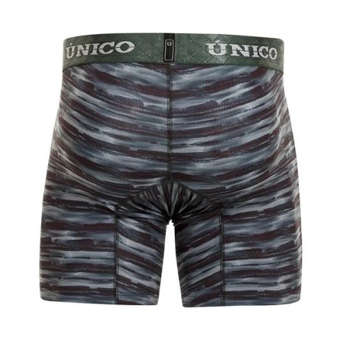 Mundo Unico Lienzo green/print sport boxershort