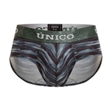 Mundo Unico Lienzo green/print sport brief
