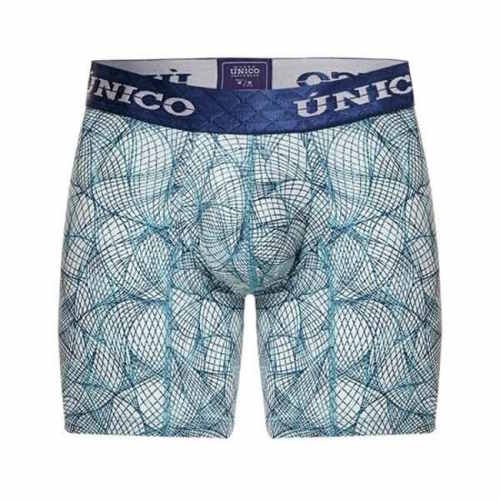 Mundo Unico Riguroso green/white sport boxershort