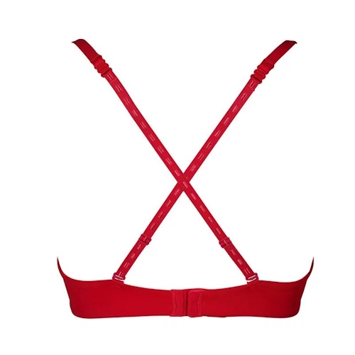 After Eden Single Boost red push up bra