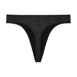 HOM Florida black/print men thong