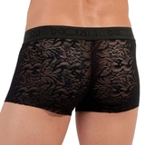 HOM Free Cut Lace  black sport trunk