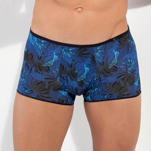 HOM Palay blue/print sport trunk