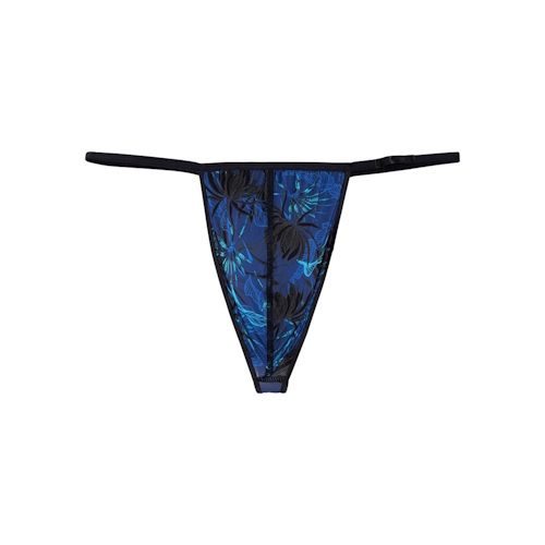 HOM Palay blue/print men thong
