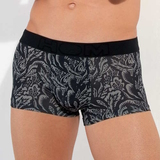 HOM Himeros black/print sport trunk